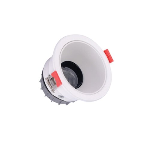 ACK AD01-15010 5W 4000K Ilık Beyaz Reflektörlü Beyaz Kasa Led Spot - 1