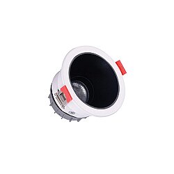 ACK AD01-15130 5W 6500K Siyah Reflektörlü Beyaz Kasa LED Spot - ACK