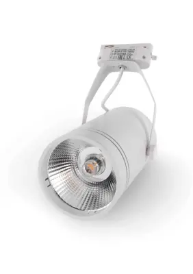 ACK AD30-01900 30W Led Monofaze Ray Armatürü Beyaz Kasa COB 3000K Günışığı - 1