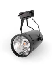 ACK AD30-01901 30W Led Monofaze Ray Armatürü Siyah COB 3000K Günışığı - 1