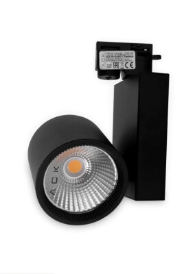 ACK AD30-04001 30W Led Monofaze Ray Armatürü Beyaz COB 3000K Günışığı - ACK