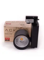 ACK AD30-04001 30W Led Monofaze Ray Armatürü Beyaz COB 3000K Günışığı - ACK (1)