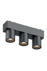 ACK AD45-05501 6W Slim Magnet Üçlü Ray Spot Armatür 3000K Günışığı - ACK