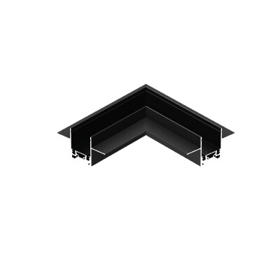 ACK AD45-95100 Slim Magnet Ray 90° Yatay Bağlantı Aparatı Sıva Altı - ACK
