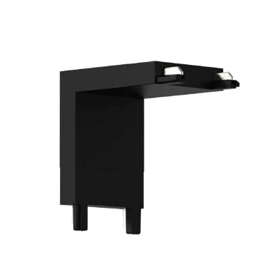 ACK AD45-97200 Slim Magnet Ray 90° Dikey Bağlantı Aparatı Sıva Üstü - ACK