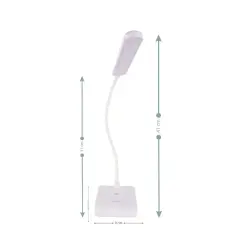 ACK AF11-10016 Led Masa Lambası Şarjlı Dimli Dokunmatik Beyaz Kasa - 5