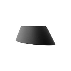 ACK AG40-00102 3000K Günışığı 9W Siyah Osram Pirus A Bahçe Duvar Apliği - ACK