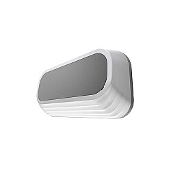 ACK AG40-00302 3000K Günışığı 10W Siyah Osram Pirus C Bahçe Duvar Apliği - ACK