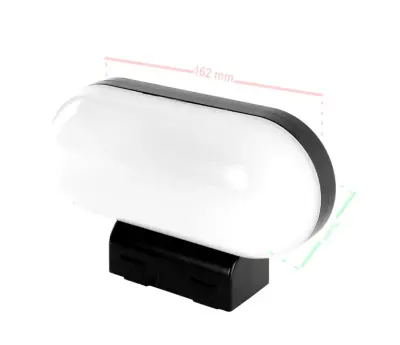 ACK AG40-01602 10W Led Duvar Apliği Siyah Gövde 3000K Günışığı - 5