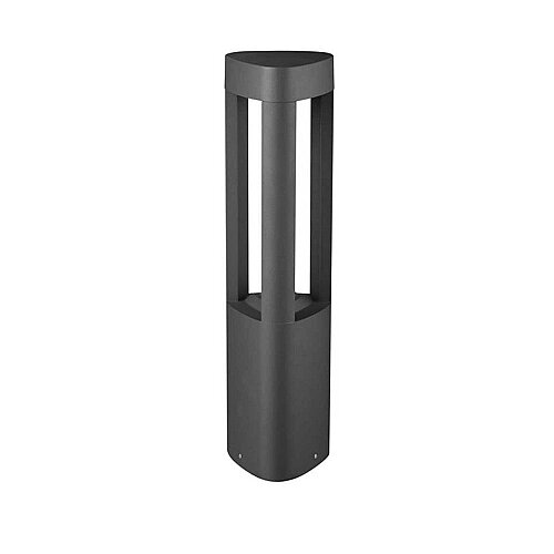 ACK AG43-02102 Dallas 500 3000K Günışığı 6W Siyah LED Bahçe Armatürü - 1
