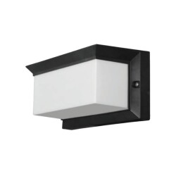 ACK AG55-06221 PC Bahçe Duvar Apliği E27 160x342mm - ACK