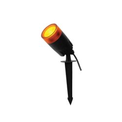ACK AG56-01057 Turuncu GU10 Siyah PC Kazıklı Çim Armatürü - ACK