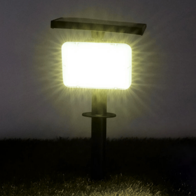 ACK AG60-01801 8W/h Solar Led Çim Armatürü Kazıklı 3000K Günışığı - 2
