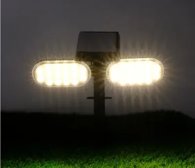 ACK AG60-02801 10W/h Solar Led Çim Armatürü Kazıklı 3000K Günışığı İkili - 2