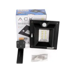 ACK AG60-04801 Solar Led Bahçe Armatürü Sensörlü 8W/h 3000K Günışığı - 5