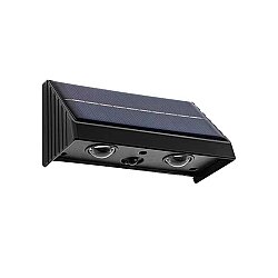 ACK AG60-05801 3000K Tek Yönlü Siyah Gövde Solar LED Bahçe Armatürü - ACK