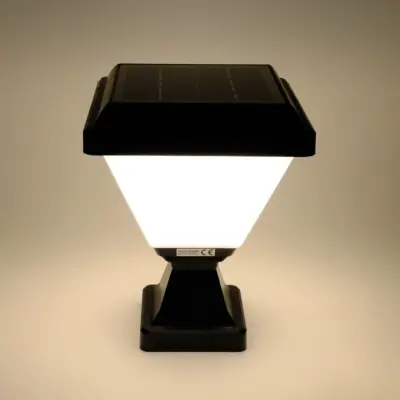 ACK AG60-06801 10W/h Solar Led Bahçe Armatürü Kare 3000K Günışığı - 2