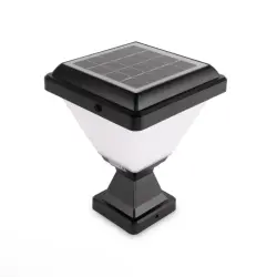 ACK AG60-06801 10W/h Solar Led Bahçe Armatürü Kare 3000K Günışığı - 4