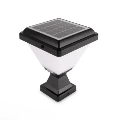 ACK AG60-06801 10W/h Solar Led Bahçe Armatürü Kare 3000K Günışığı - 4