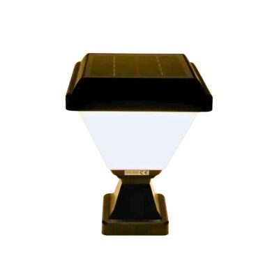 ACK AG60-06801 10W/h Solar Led Bahçe Armatürü Kare 3000K Günışığı - 1