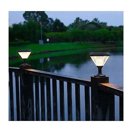 ACK AG60-07801 20W 3000K Günışığı Solar LED Bahçe Armatürü - 2