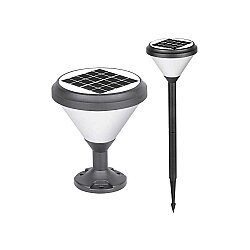 ACK AG60-07801 20W 3000K Günışığı Solar LED Bahçe Armatürü - ACK