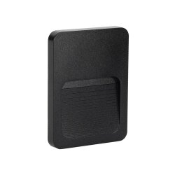 ACK AH07-01401 2W Siyah Duvar Armatürü 3000K Günışığı IP65 - ACK