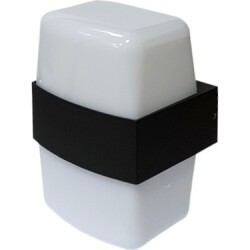 ACK AH07-07701 30W Led Duvar Apliği Siyah Gövde 3000K Günışığı - ACK