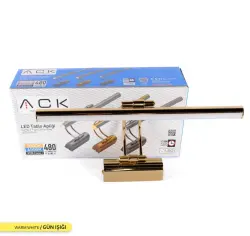 ACK AH10-00107 6W Gold Led Tablo Apliği 3000K Günışığı - 3