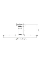 ACK AH10-00130 6W Beyaz Kasa Led Tablo Apliği 6500K Beyaz Işık - ACK (1)