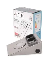 ACK AH11-00234 2,5W Beyaz Işık Prizli LED Tezgah Altı Saten Armatür - 4