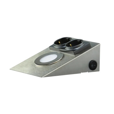 ACK AH11-00234 2,5W Ledli Prizli Tezgah Altı Armatür 6500K Beyaz Işık - ACK