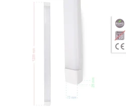ACK AN30-01233 80W 120cm Titan Led Bant Armatür 6500K Beyaz Işık - 4