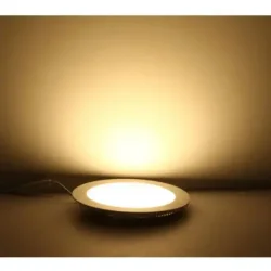 ACK AP01-01210 12W Günışığı Yuvarlak Led Spot Panel Beyaz Armatür - 2