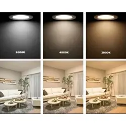 ACK AP01-01500 15W Sıva Altı Yuvarlak Led Spot Panel Armatür 3000K Günışığı - 3