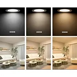 ACK AP01-01830 18W Sıva Altı Yuvarlak Led Spot Panel Armatür 6500K Beyaz Işık - 3