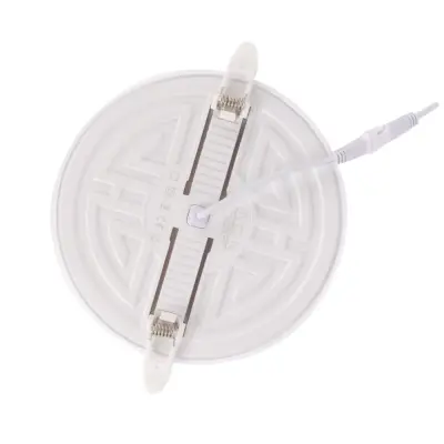 ACK AP10-01800 18W Yuvarlak Led Spot Panel Armatür Çerçevesiz Ayarlanabilir 3000K Günışığı - 2
