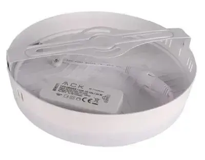 ACK AP11-02430 24W Cerçevesiz Sıva Üstü Yuvarlak Led Spot Panel Armatür 6500K Beyaz Işık - 2