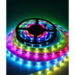 ACK AS01-00309 10W/mt 12V 3 Çipli 60 Ledli Şerit Led RGB - 2