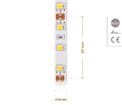 ACK AS01-00800 12W/mt 12V 60 Ledli Şerit Led 3000K Günışığı - 5