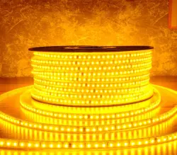ACK AS01-01508 10W/mt 220V 120 Ledli Şerit Led Amber Işık IP65 