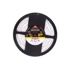 ACK AS03-00600 10W/mt 12V Neon Hortum Led 3000K Günışığı IP65 - 3