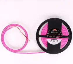 ACK AS03-00602 10W/mt 12V Neon Hortum Led Pembe Işık IP65 - 4