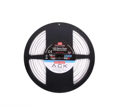 ACK AS03-00603 10W/mt 12V Neon Hortum Led 6500K Beyaz Işık IP65 - 3