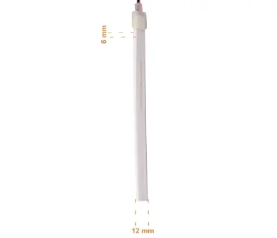 ACK AS03-00604 10W/mt 12V Neon Hortum Led Kırmızı Işık IP65 - 5
