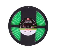ACK AS03-00605 10W/mt 12V Neon Hortum Led Yeşil Işık IP65 - 3