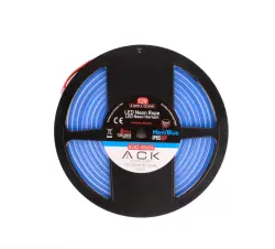 ACK AS03-00606 10W/mt 12V Neon Hortum Led Mavi Işık IP65 - ACK (1)