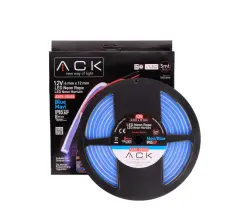 ACK AS03-00606 10W/mt 12V Neon Hortum Led Mavi Işık IP65 - 3
