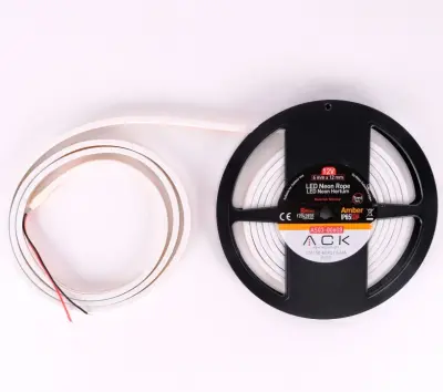 ACK AS03-00608 10W/mt 12V Neon Hortum Led Amber Işık IP65 - 4