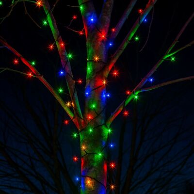 ACK AS90-01109 220v Eklenebilir Ledli Yılbaşı Ağacı Süsleme RGB - 2